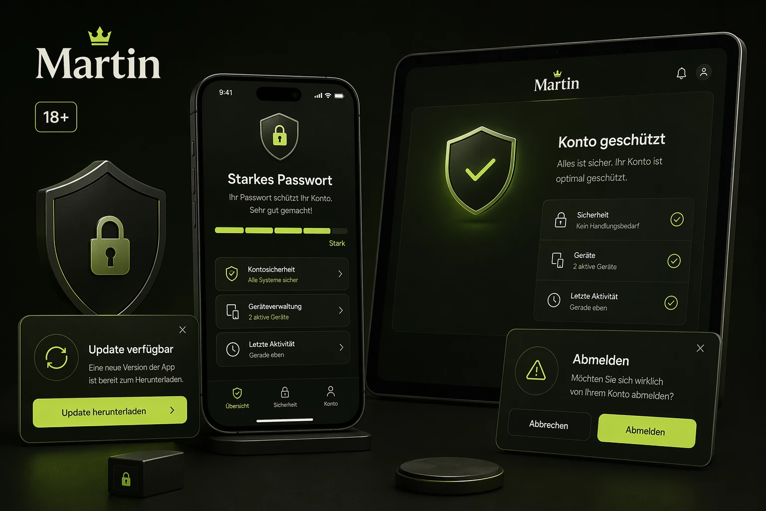 Sicherheit bei Martin Casino iOS